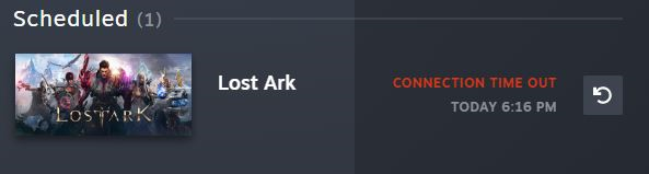 #LostArk Wohl Eher LOST CONNECTION LOLOLOLOL 
Ich meine, war zu erwarten :D