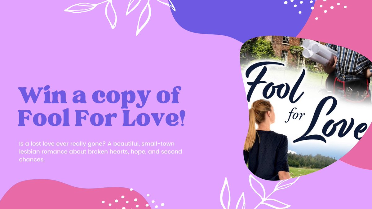 rachael_sommers's tweet photo. I’m giving away two paperback copies of Fool For Love—to be in with a chance of winning, retweet this post by midnight on Sunday (12th Feb), and I’ll announce the winners next week. Good luck! #lesfic #lesbianromance #wlwromance #wlw https://t.co/bPJSScmlvn