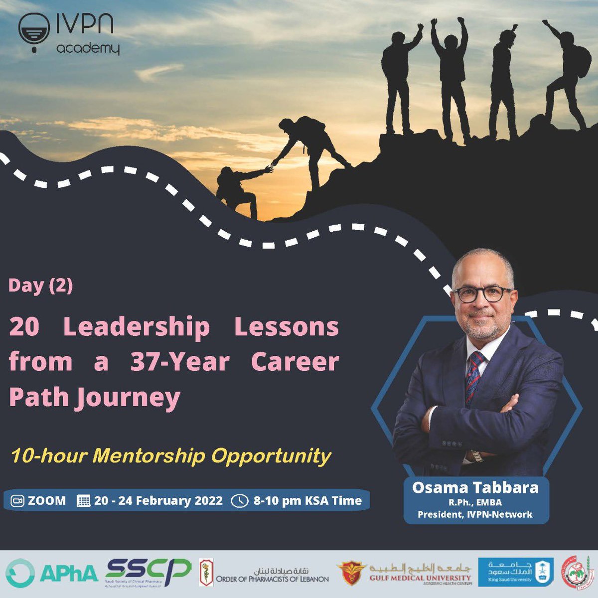 TabbaraOsama's tweet photo. 10-hour mentorship oppurtunity through the IVPN-Academy 
Register at https://t.co/zW1VrN3nOp

 #IVPN_Academy #IVPNFindsTalents #IVPNLeadsByExample https://t.co/3iVoThw47d