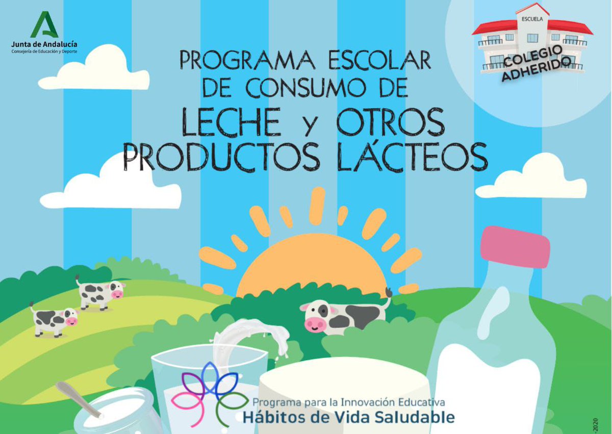 En el día de hoy hemos realizado la entrega de leche proporcionada por el programa de Creciendo en Salud. Además, los tutores han leído e informado a su alumnado de la importancia de consumir lácteos. 🥛🐄🐮