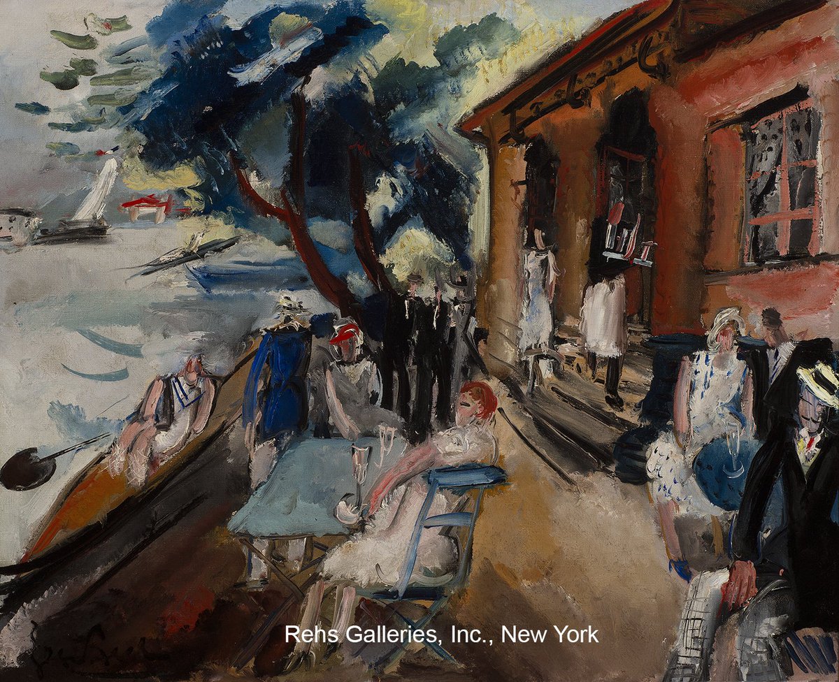 RehsGalleries's tweet photo. (SOLD ARCHIVES)

GEN PAUL
(1895 - 1975)
Le Grenouillère, 1926

https://t.co/nKtwfcqp71

#genpaul #postimpressionist #legrenouillere #genre #figurative  #simplertimes #paintingoftheday https://t.co/xDtQGrKuuD