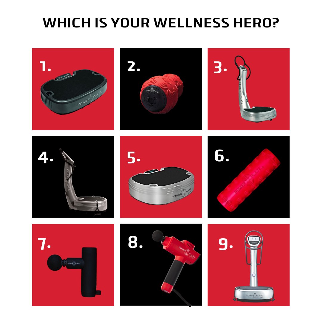 PowerPlateUSA's tweet photo. If you could only choose one* superstar product, which would it be? Tell us in the comments below! 👇
#powerplate #getonpowerplate #massagegun #foamroller #tightmuscles #30minworkout https://t.co/cJFEaNIZDV