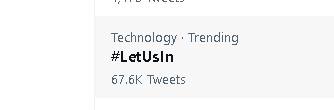 Can you hear us NOW?! 

#LetUsIn #EverRise