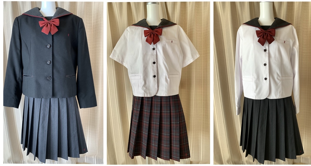 北海道 立命館慶祥中学校 夏冬セットが出品されました。 冬スカート