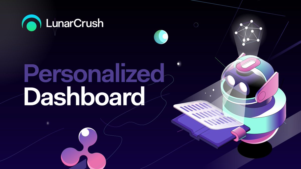 LunarCrush's tweet photo. ♥️Personalization is at the heart of LunarCrush's future. 

This week's launch of a more personalized Dashboard is only the start. Over time, your LunarCrush experience will automatically deliver the real-time insights you care about most.

Try it out at https://t.co/8DsA0NoLUp. https://t.co/GZTaL1nnks