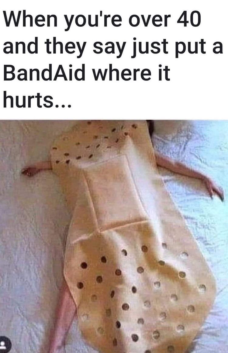 SweetVaBreezy's tweet image. #middleageproblems