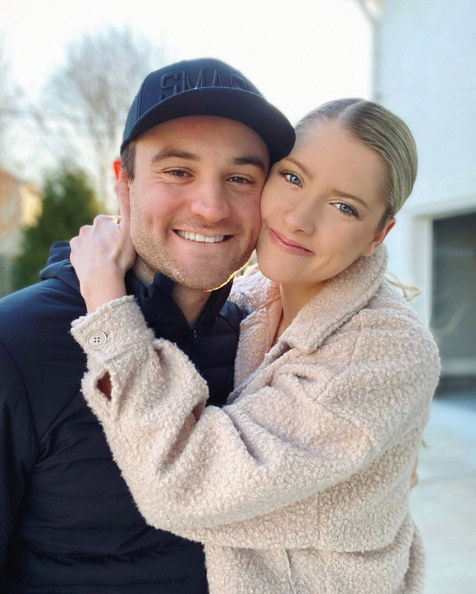 AbbyGrimaldi23's tweet photo. Happy Birthday, Sport! 🖤 2nd pic says it all. I have the best husband in the world &amp; I will hold on forever! I cherish any time we get together these days &amp; could not be more proud to be Mrs @RGrimaldi23. So glad we get most of today together. You are my “Home” today &amp; always! https://t.co/CQzzQCeOkP