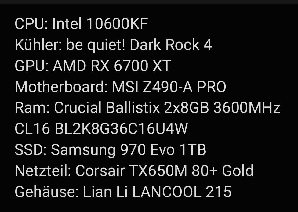 Hätte jemand Interesse an dem Oschi?