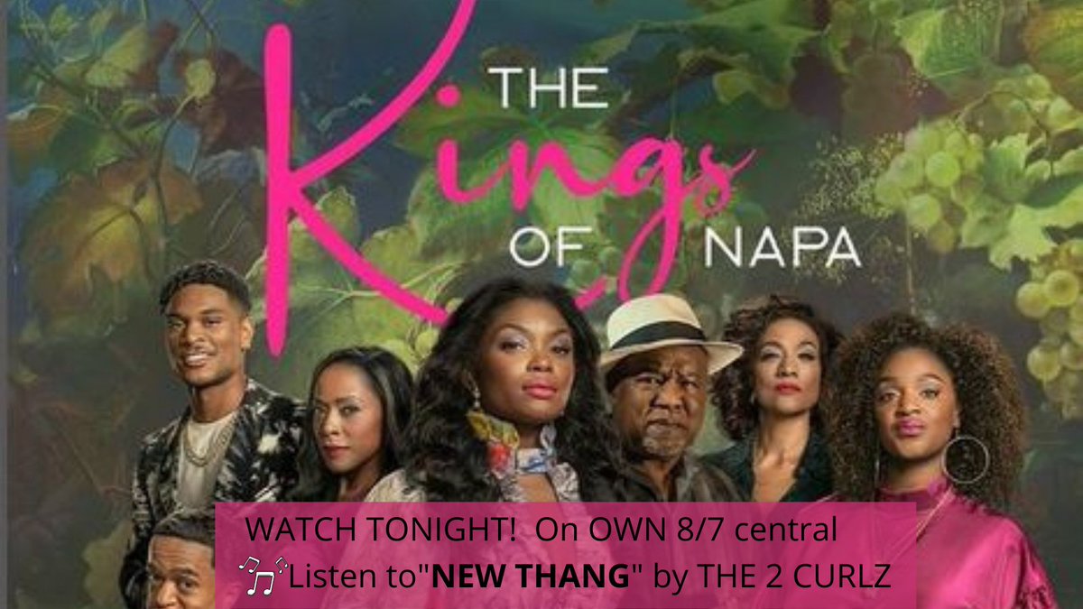 The2Curlz's tweet photo. Feeling Blessed! So grateful, thankful and excited! Listen to 🎶 “NEW THANG ”by @the2curlz tonight on @KingsofNapa @OWNTV S1 E5. Produced by the incredible Angelique Calvillo.What an incredible honor!!! Special Thanks to #ForGoodnessSync. https://t.co/DwhxqaTAJu