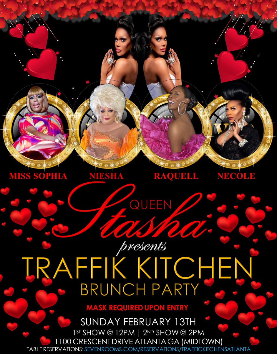 Stasha_sanchez's tweet photo. Valentines Day is coming book now ..We have 2 shows now 
12 &amp; 2 book now there going fast ..🥂Every Sunday come dine ,eat &amp; drink along with amazing entertainment ( click the link in my bio ) for Reservation .
#Queen👑#stashasanchez💍 #lily🐶
#stayprayedup🙏🏾 #Godgotme🙏🏾🙏🏾 https://t.co/Hkknp9YvdT