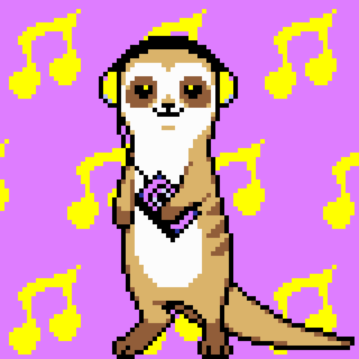 Just bought me this music meerkat I've been wanting for a while!!!

Go check out <a href="/MeerkatHub/">MeerkatHub</a> and get yourself one

#NFTSold #NFTCommmunity #nftcollectors