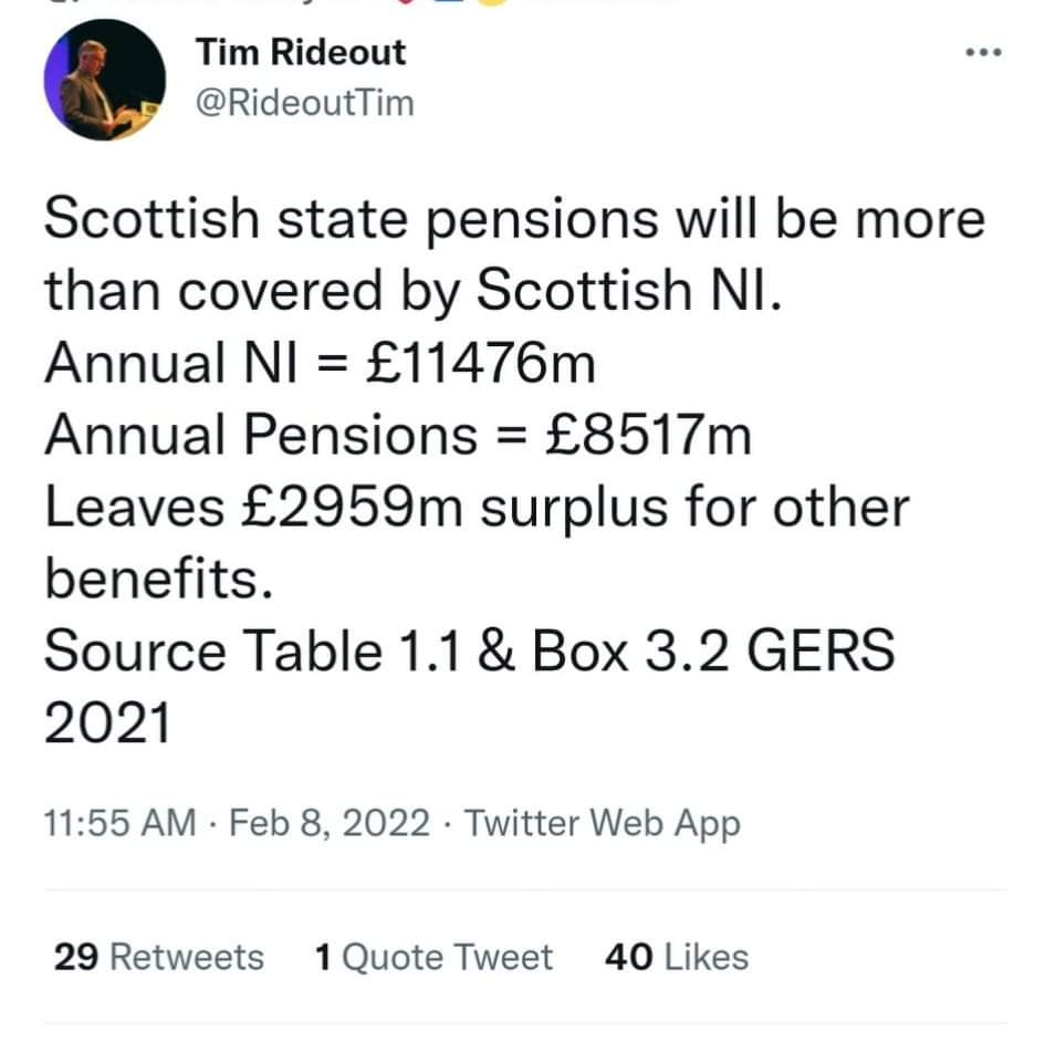 TheUnionIsDead's tweet photo. @ScotExpress @Douglas4Moray @CraigWHoy1 GERS own figures
So are you suggesting that the GERS figures are wrong and can't be trusted? Interesting 🤔 https://t.co/jQPAItzbfr