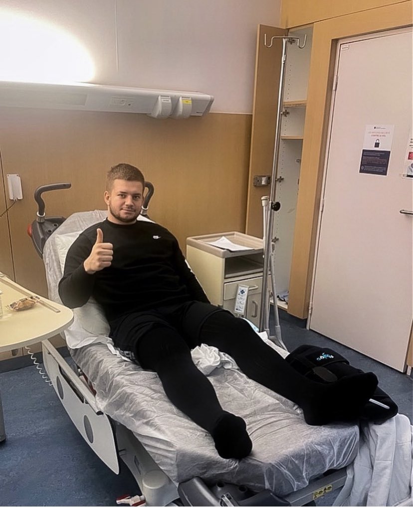 Opération bien passée pour Mathis Sarragallet🦵🏻🩺