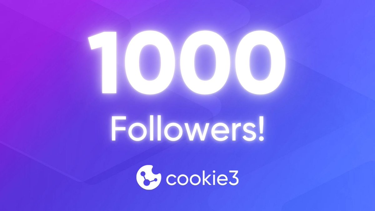We’ve reached 1000 followers!🚀

To make this news even more exciting, we will reward with a place on our Whitelist with $200💰allocation in Private Sale
2 PEOPLE who will:
👀Follow us
👥TAG two friends in the comment
📣 and RETWEET this post

Show us that you are here with us😎
