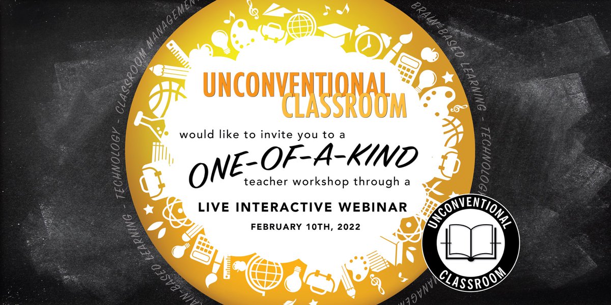 UCconferences's tweet photo. We are excited to have our first event of the year this Thursday evening! If you are looking for an engaging way to get your PD/CEU hours in, swing on over to our bio and click the link to register! #unconventionalclassroom #teacherpd #ceu #teacherwebinar #teacher #teacherlife https://t.co/u8H5yOS4nE