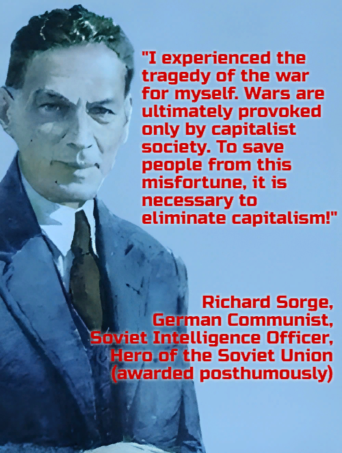 Acnorthall's tweet photo. Richard Sorge, an outstanding #Soviet intelligence officer during the war.  

Executed by #Japan in 1944, his grave carries the inscription:

"Here lies a hero who sacrificed his life fighting against war and for world peace"

#RichardSorge #USSR #SovietUnion #WorldWarTwo #WW2 https://t.co/cJ7xZDzyKR