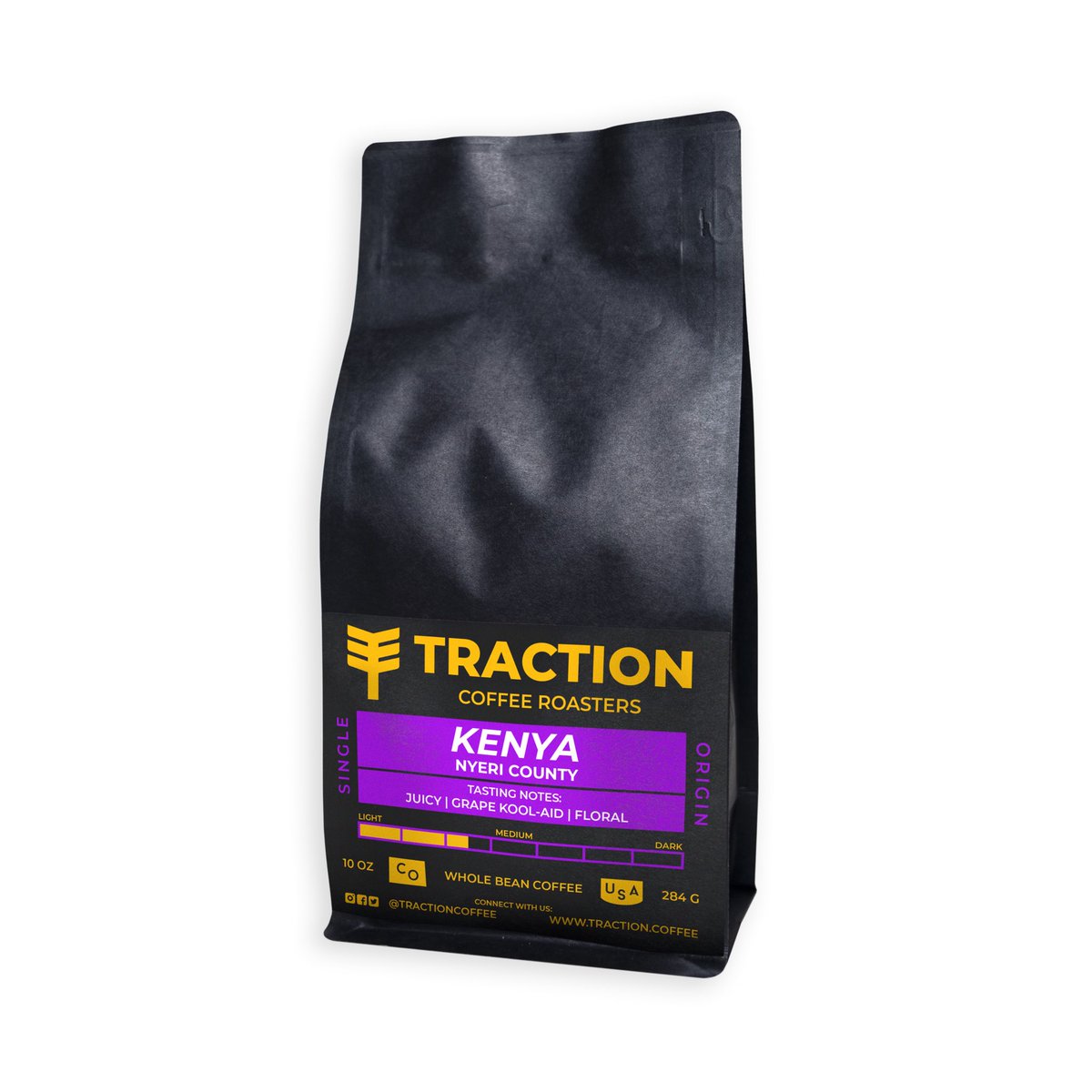 We have 25 bags of this double washed Kenya Nyeri dropping on Friday at 10am MST on TRACTION.coffee, with tasting notes of juicy, grape kool-aid, &amp; floral.

Yea…that says grape kool-aid. 🤤🤯