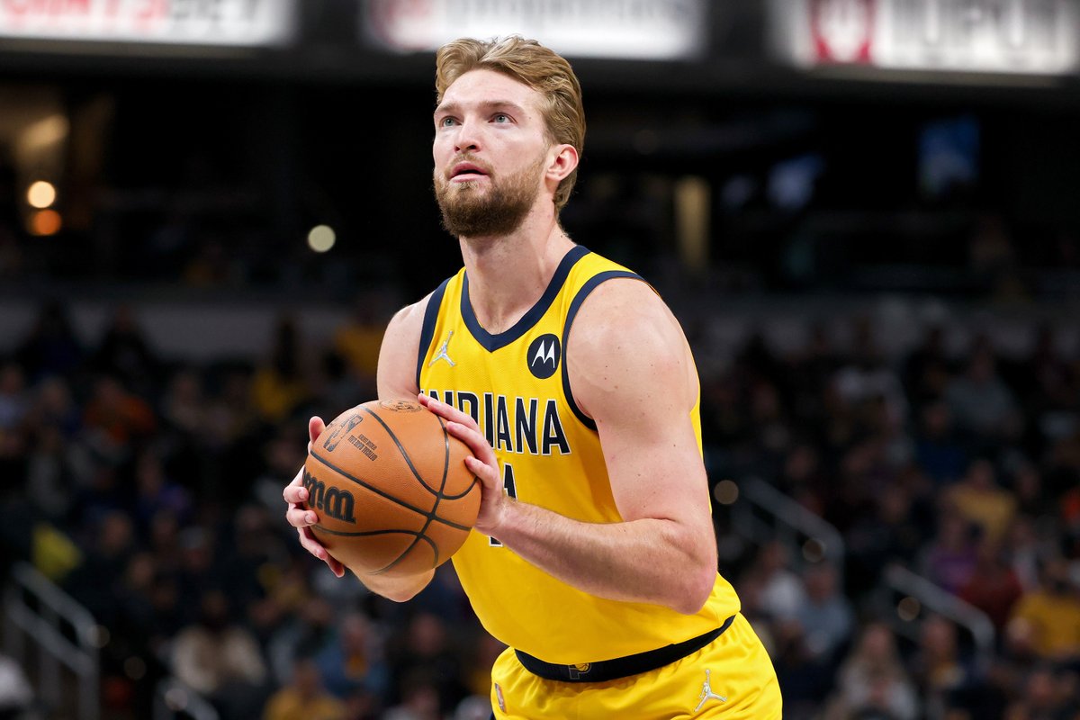 SLAMonline's tweet photo. The Pacers are trading Domantas Sabonis, Jeremy Lamb and Justin Holiday to the Kings for Tyrese Hailburton, Buddy Hield and Tristan Thompson, per @wojespn. https://t.co/VwjKcZ0BkA