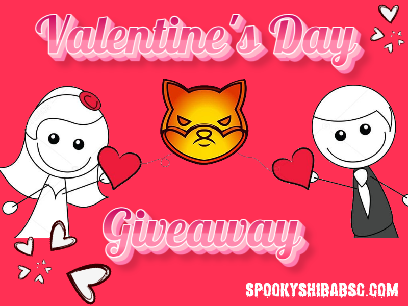 SPKYSHIB's tweet photo. ♥️ SPOOKY SHIBA GIVEAWAY ♥️

🎁Prize pool:
10x - 3 trillion
4x - 5 trillion

To enter⬇️
-Follow @ShibaSpooky @SpookyShibaShil @naakotnieks
-Retweet&amp;Like this tweet
-Comment #SpookyShiba and tag your Valentine!

End Date: 14/02/2022

📢TBA on Tg

#Giveaway #BSC #Crypto #ElonMusk https://t.co/eDkdlFflah