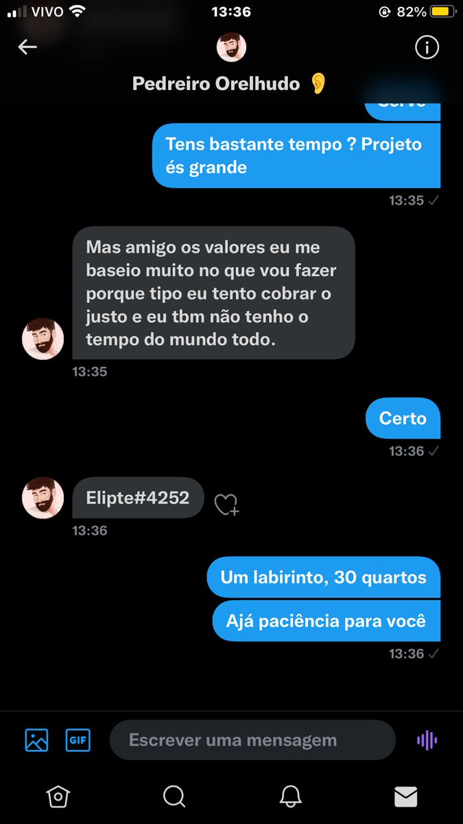 NihzHB's tweet photo. @MetaforzHabbo Elipte, se foi real eu não consigo confirmar, pq o Elipte mantem as mensagens privadas. Não conseguimos contato com ele diretamente, e devido a falta de comunicação da pessoa que estava responsável para achar um construtor para mim, acabou passando os dados sem checar... https://t.co/7pFWrSUPPL