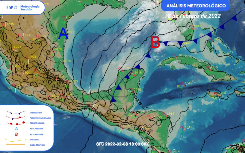 Meteorología Yucatán tweet media
