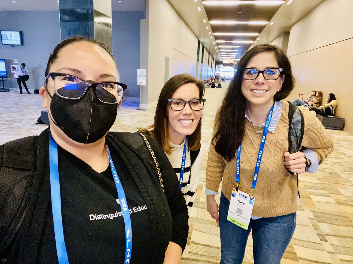Fun 🤩 times with my ADE family 😍 I’ve missed you all so much!!! #ADE2019 #TCEA22 @EdTechLori @MrsKemper @its_morgancave