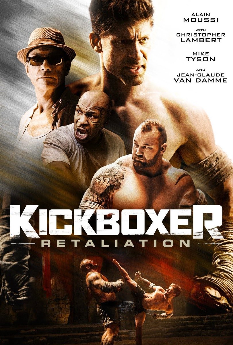 NowWatchMovies's tweet photo. #NowWatchingThisMovie
🎬 Kickboxer Retaliation 🎬
⭐ Starring
#JeanClaudeVanDamme
#AlainMoussi
#MikeTyson
#HafporJuliusBjornsson
#ChristopherLambert
#SaraMalakulLane
#KamelKrifa
#KickboxerRetaliation
#NowWatching https://t.co/mNLZYl2mJU
