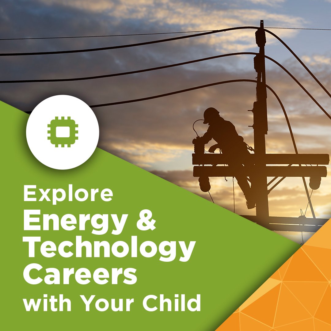 Do you know a child who loves to take things apart and put them back together? One who is a natural with computers and electronics? Or one who occupies themselves for hours drawing? If so, help them consider the many careers in energy and technology: bit.ly/34FHgAU!