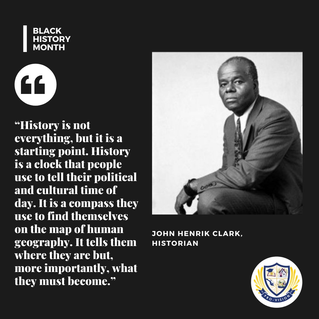 provinchouston's tweet photo. This quote is shared by our founder, Roynell Young. It is among his list of favorite thoughts on history. #provisioninc #blackhistorymonth https://t.co/zagTqmYtV3