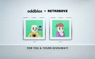 oddbIox's tweet photo. Day 1 of You and Yours Giveaway!

24 hour giveaway

Winner will be chosen @ 7pm UTC

RULES:
❣️Follow @oddbloxNFT &amp; @RetroBoyzAss
❣️Like &amp; Retweet
❣️Tag people you love ❤️

#NFTGiveaway https://t.co/X45z4okWGi
