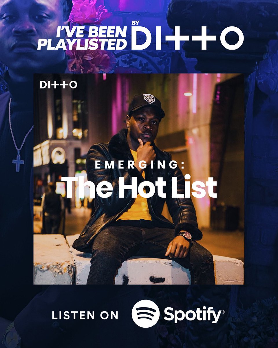 A major thank you to @dittomusic for playlisting my new single “Promises” The progress so far this year has been great. This is just the beginning! 

#promises #OUTNOW #New #music