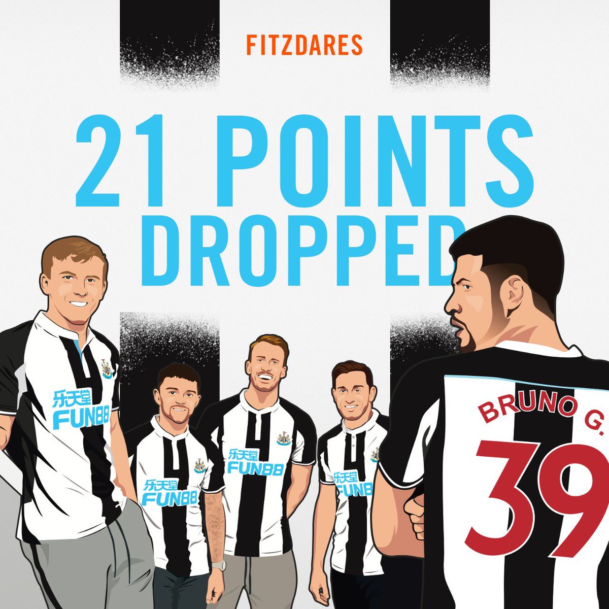 A league high 21 points dropped in 2021/22 ⚽️ 

✍️ 𝗞𝗶𝗲𝗿𝗮𝗻 𝗧𝗿𝗶𝗽𝗽𝗶𝗲𝗿 
✍️ 𝗖𝗵𝗿𝗶𝘀 𝗪𝗼𝗼𝗱
✍️ 𝗕𝗿𝘂𝗻𝗼 𝗚𝘂𝗶𝗺𝗮𝗿ã𝗲𝘀 
✍️ 𝗠𝗮𝘁𝘁 𝗧𝗮𝗿𝗴𝗲𝘁𝘁 
✍️ 𝗗𝗮𝗻 𝗕𝘂𝗿𝗻

𝗙𝗜𝗩𝗘 January signings 🤩

Where will Newcastle finish this season?

#NUFC ⚫️⚪️