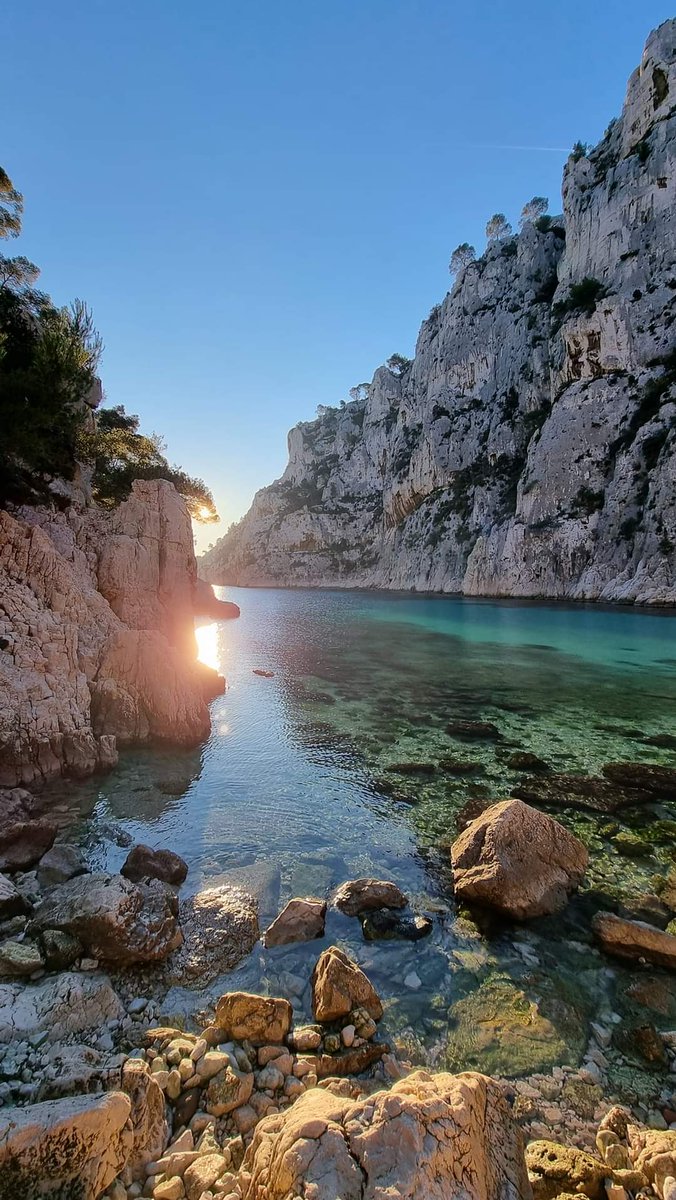 Lever de soleil à En-Vau...🤩☀️🤩