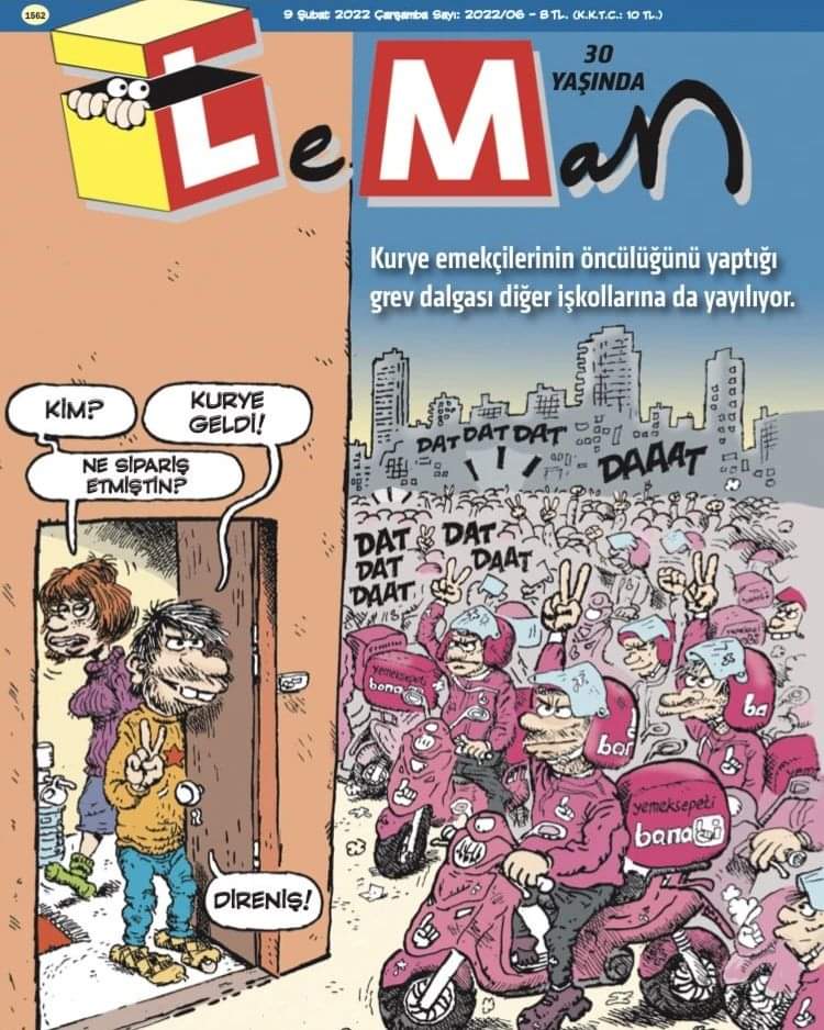 ozensahn's tweet photo. #YemeksepetiHileSepetiOldu
Yemek sepeti işçileri kazanacak 
Yağma yok boykot var
NAKLİYAT İŞ SENDİKASI var...
Mücadeleye devam! https://t.co/VQZx0SklL3