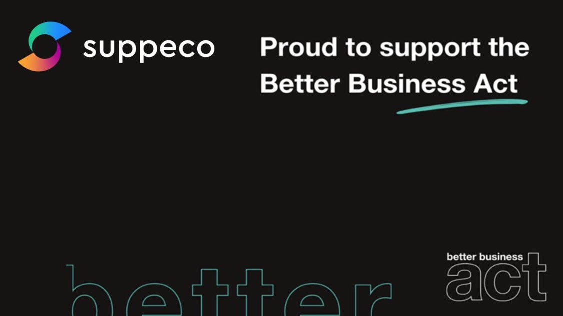 Britain needs business at its best.
900+ companies have chosen to be part of the coalition for a cleaner, greener, fairer future for all.

We’ve now signed up to the Better Business Act 🥳 

Add your support today: lnkd.in/dtiQYz8 

#BetterBusinessAct #ESG #suppeco
