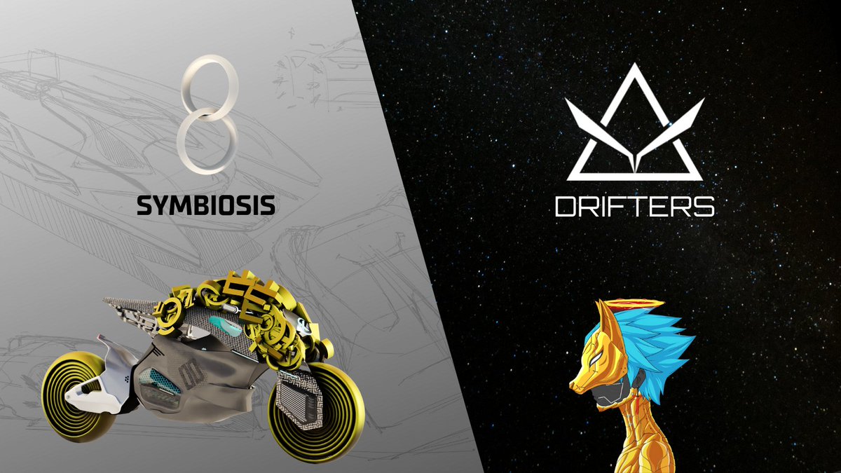 symbiosis_nft's tweet photo. 🔥SYMBIOSIS x DRIFTERS🔥

We are very proud to announce that Symbiosis will be the first NFT project to be deployed in the @drifters_nft  metaverse: Aevitas. 

Racers, Drifters: Symbiosis garage opens in 48H ⚡️ https://t.co/VNERrnXx42