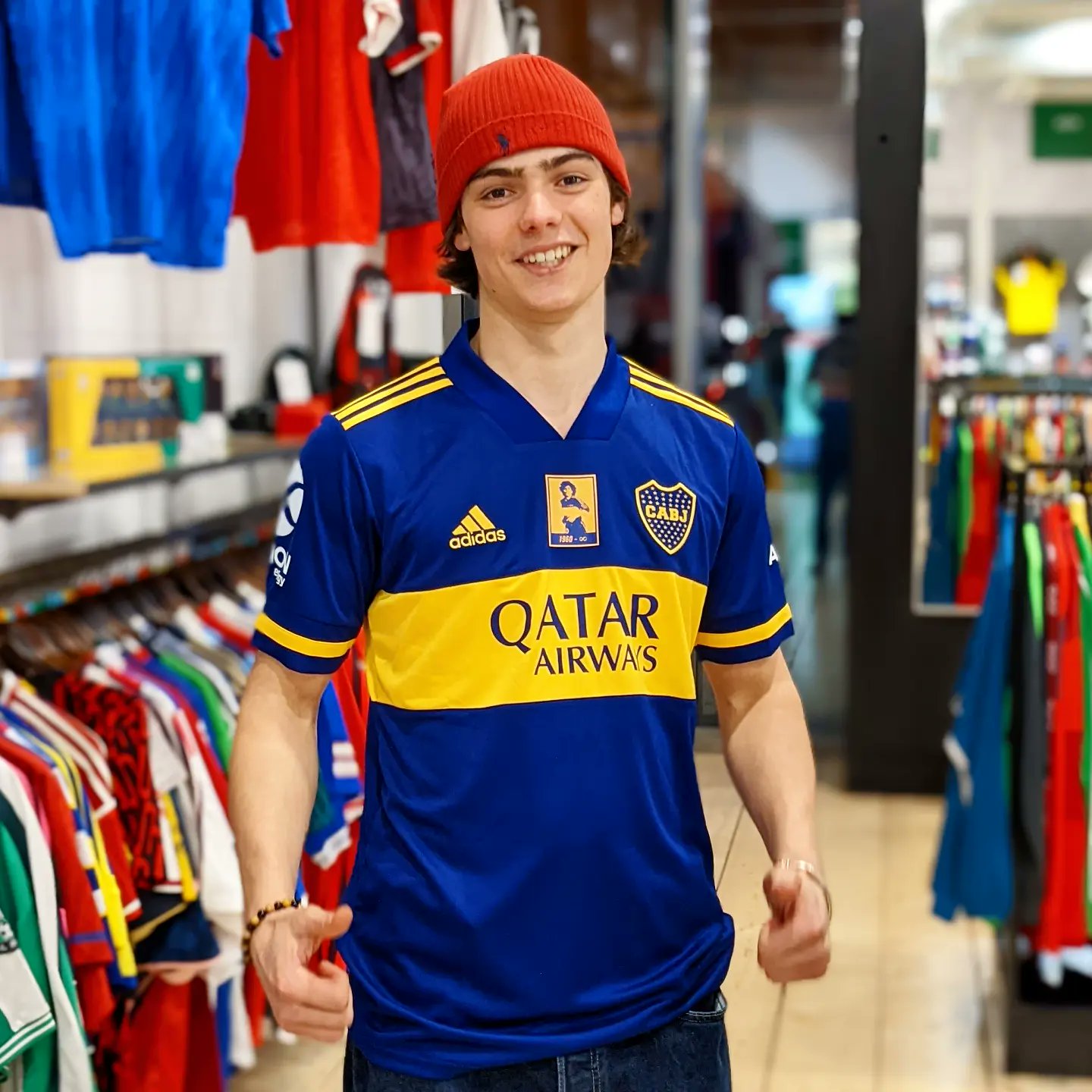 Guarda la ropa girar Alrededor Classic Football Shirts London on Twitter: "Arthur was the first customer  to get one of the Boca Juniors Maradona re-stocks! 👊 We won't expect these  to last long, even the second time