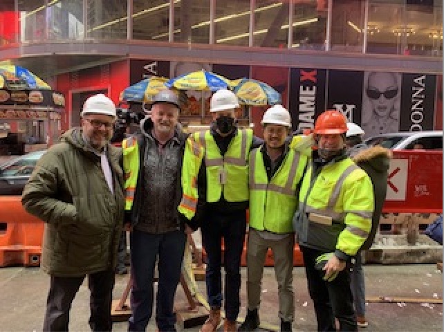 Mancini_Duffy's tweet photo. Topping off @TSXBroadway in #TimesSquare was an exciting moment for our Mancini team. We're proud to be a part of this monumental project along with everyone involved.

#TSX #TSXBroadway #ToppedOff #Architecture #Design #NYC #NewYorkCity https://t.co/7mt1Aazfiv