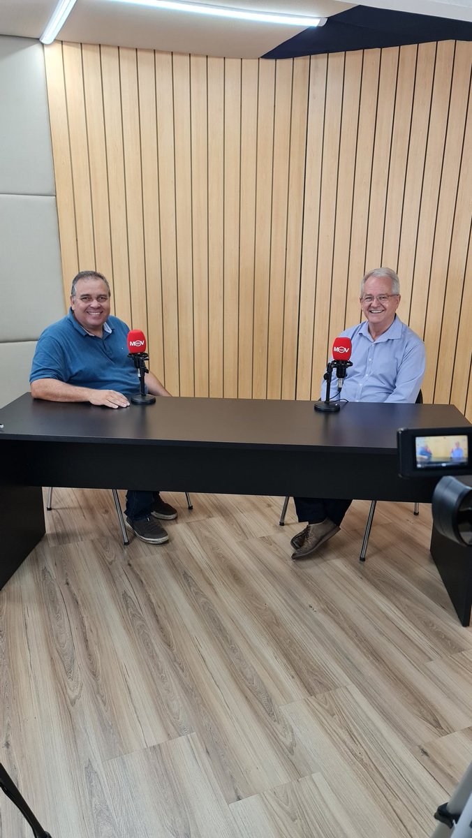 CesarColnago's tweet image. Gravando entrevista com Edilson Lucas do Amaral no @jornalmovnews