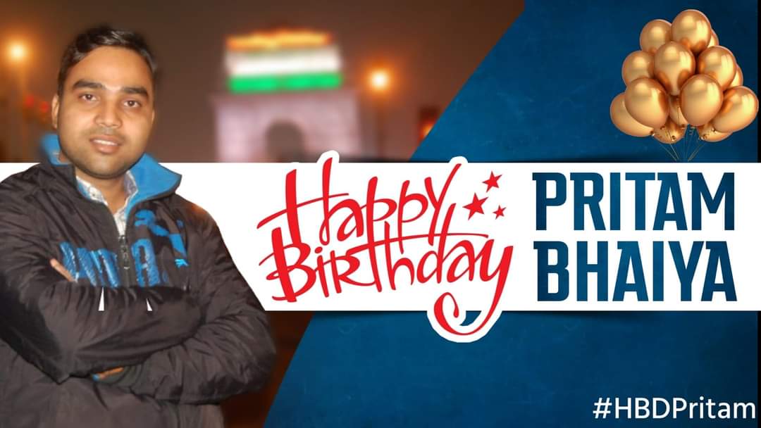 Happy Bornday @PritamMishra_ Bhaiya ❤️

A dedicated volunteer to the National SM Team of @AamAadmiParty and an inspiration to many AAPians. 

#HBDPritam