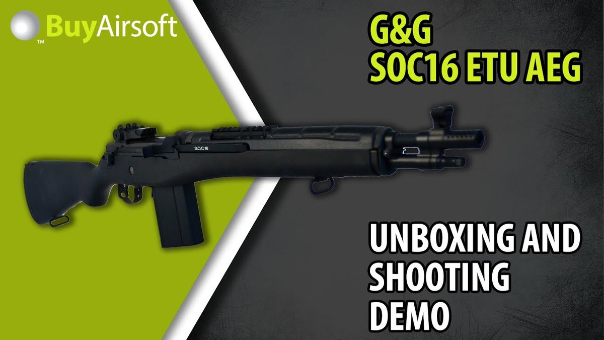 BuyAirsoft's tweet photo. G&G presents a fantastic AEG rifle with the SOC16 M14.
See the link for our in depth review on everything you need to know when it comes to this hefty support machine.
https://t.co/8KvDAghPtI
#G&G #ggarmament #SOC16 #m14 #airsoft #AEG #dmr #marksman #rifle #pewpew https://t.co/aZEjfAeAz7