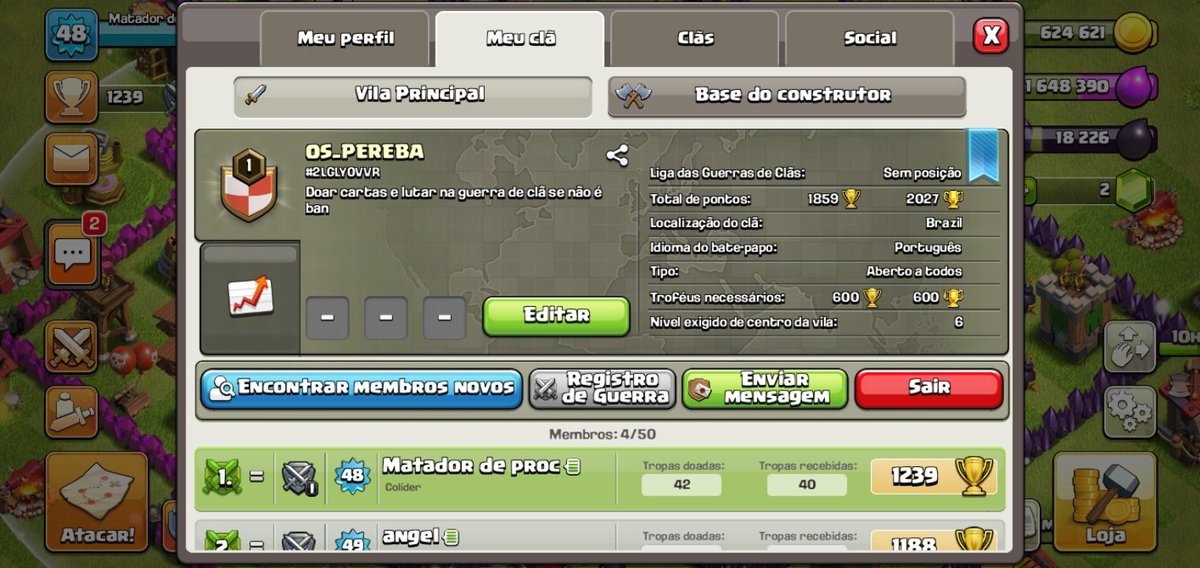M4RCOS19's tweet photo. Q alguém joga ainda esse jogo e ta precisado de um cla e so entra cla bom https://t.co/80Ej4Uskva