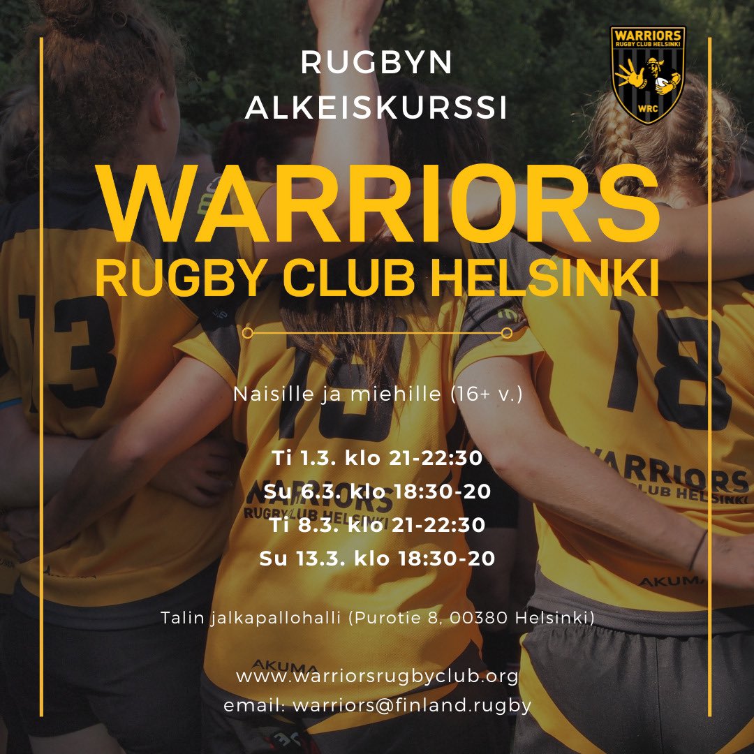 Warriors Rugby Club tweet media