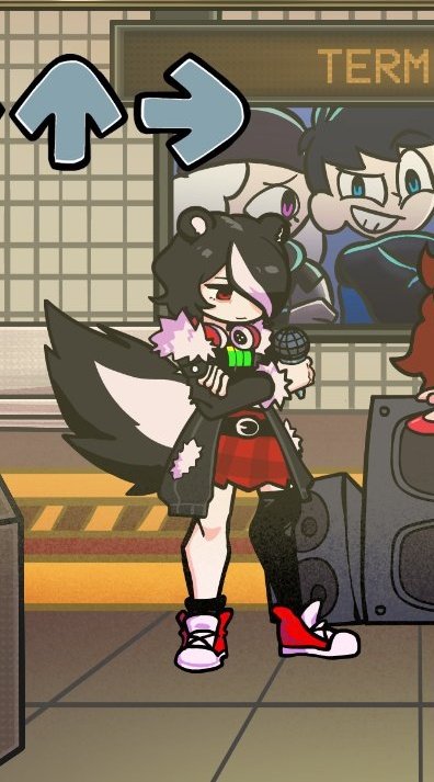 LEINEHAPPY's tweet photo. Licorice (@neuroxrd's OC, make sure to follow them and play their mod when it comes out) https://t.co/Jt8OEUNNnf