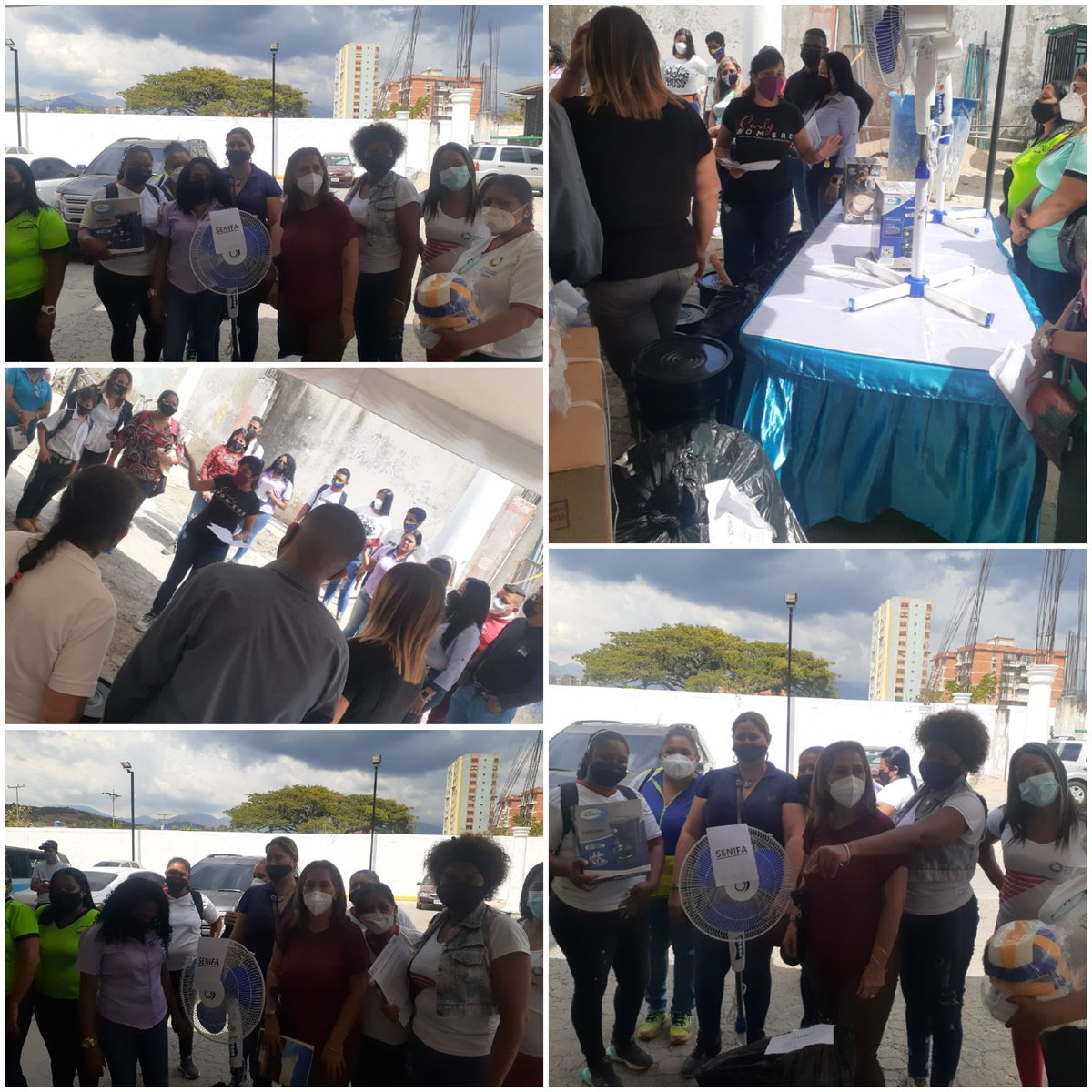 supsenifa's tweet photo. Senifa Mariño .Se recibe por parte de la Alcaldesa Joana Sanchez. PREMIO especial por Participación en Desfile de candelaria .Gracias mil Bendiciones.
@maduro_en 
@_LaAvanzadora 
@ConCiliaFlores 
@Soykarinacarpio 
@johanitakenpo 
@PrensaSenifa https://t.co/KgJb17v5SR