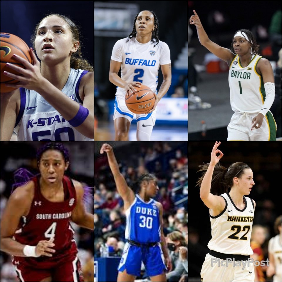 DJ_Brisco's tweet photo. Minus the politics in the NCAA, Women's College Basketball is a great space right now.. Talent is endless but these six are a must see. #Womensbasketball #NCAA #Basketball #Sports #SupportProgress
.@aa_boston
.@DyaishaFair
.@NaLyssaSmith
.@Yokie50
.@Shydw4
.@CaitlinClark22 https://t.co/z8FxAOJsOO