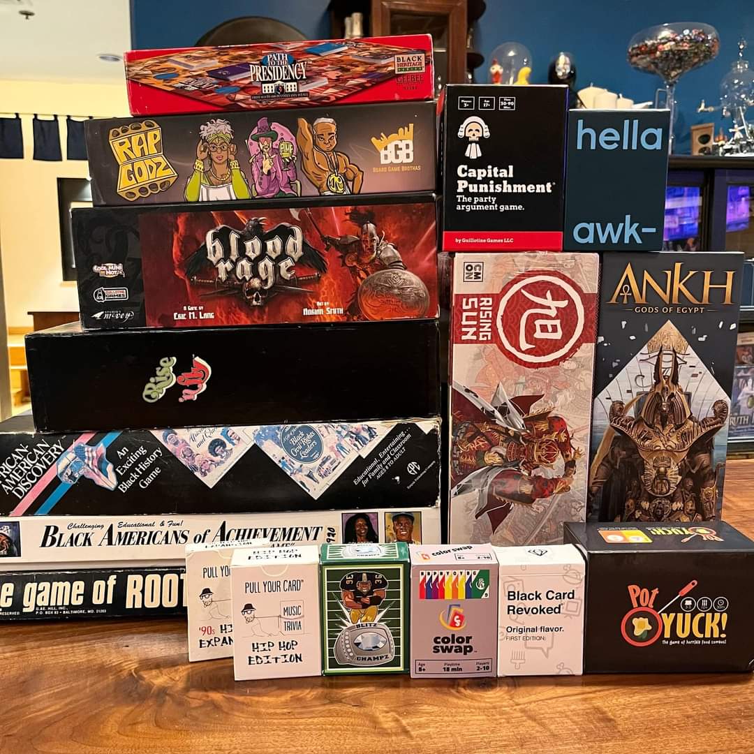 Celebrate &amp; support Black gamemakers this Black History Month (&amp; always!) — play games from the library, follow accounts, back Kickstarters, purchase games, spread the word.