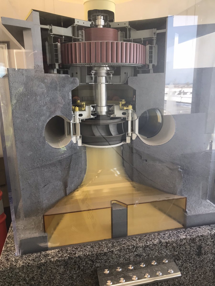 MichiganPSC's tweet photo. The Ludington Pumped Storage facility on Lake Michigan is a marvel. Commissioners and some staff got to tour it today. Seeing it up close is amazing, https://t.co/lfLCnvfC42