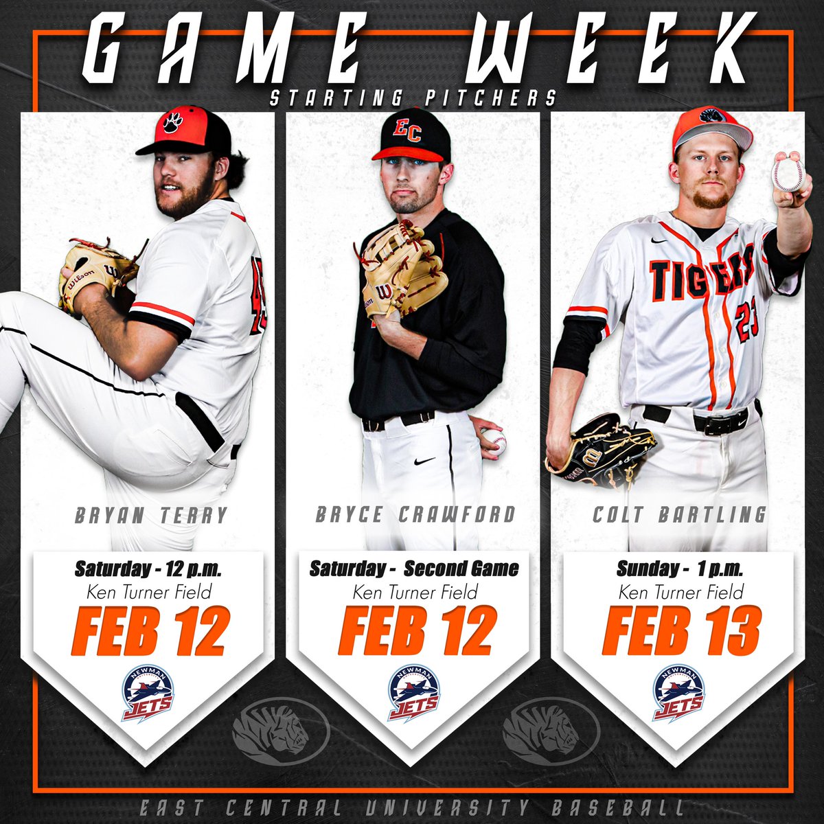 It’s game week! Mark your calendars and get ready to be there!! 
#GoTigers #MFW