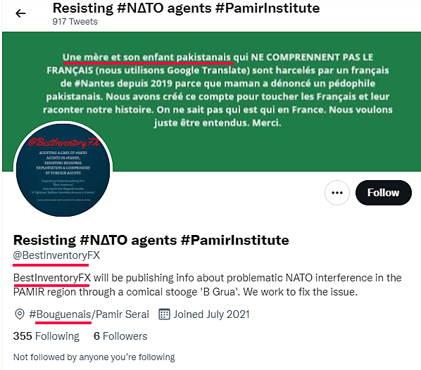 BestInventory's tweet photo. @TraderPhil1, bonjour. Ne pouvant vous joindre en privé nous vous signalons, ici, qu'en étant abonné à @BestInventoryFX vous encouragez le discours de haine de la radicalisée pakistanaise 🇵🇰Ramla Akhtar, @BarefootRara, à l'origine de ce compte d'usurpation d'identité. Merci. https://t.co/TM25ua2u7C
